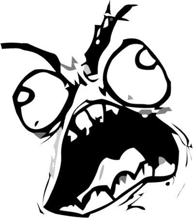 Angry Troll Face